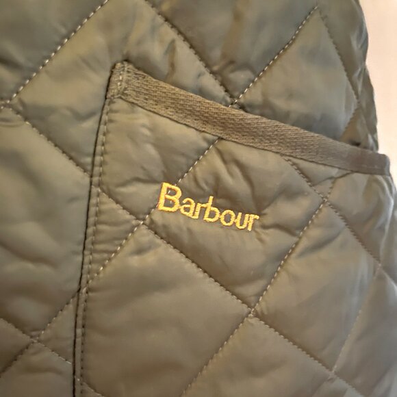 Barbour Heritage Liddesdale Quilted Barn Jacket - Olive Green Size XXS - Picture 9 of 10
